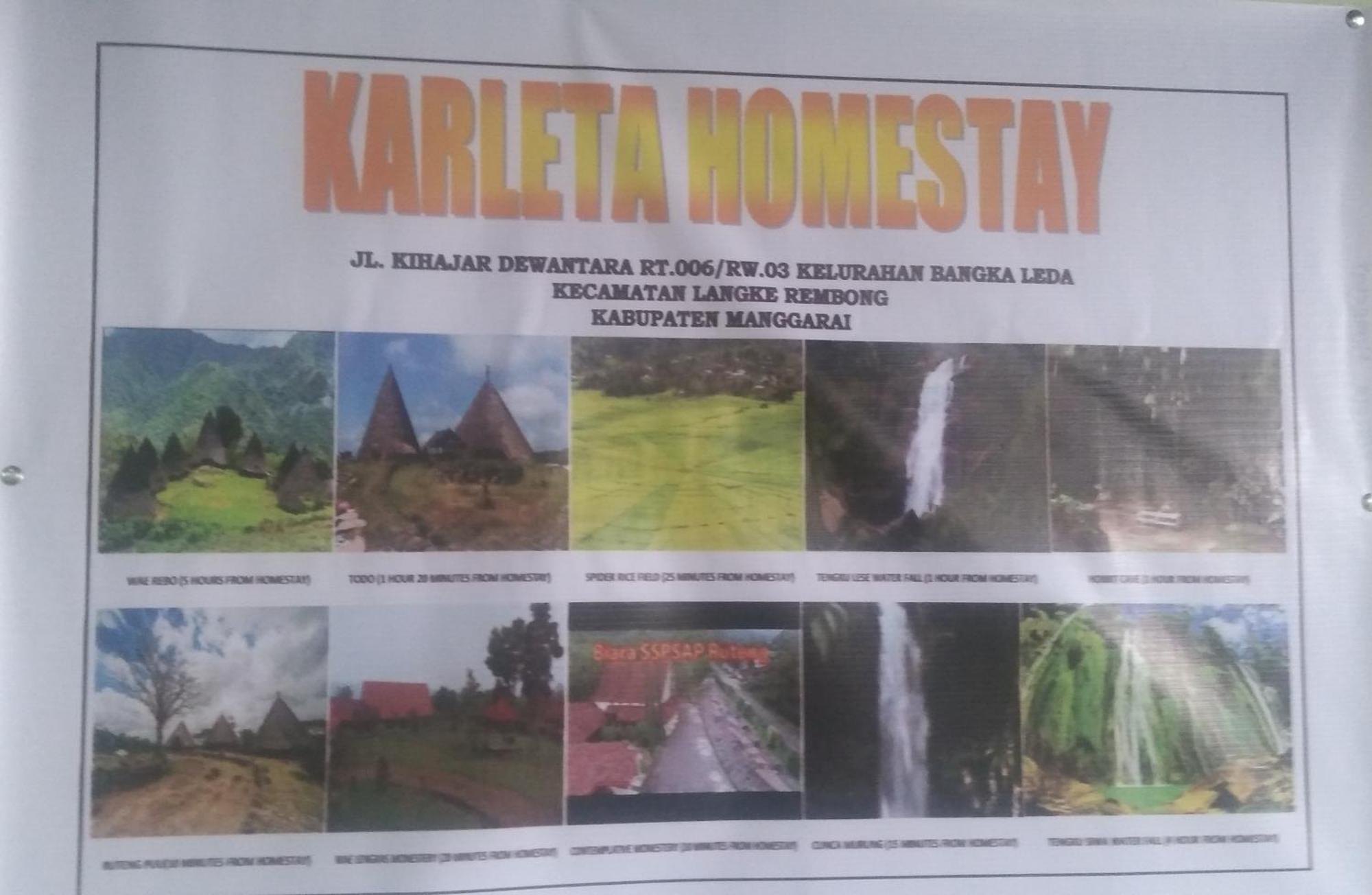 רוטנג Karleta Homestay מראה חיצוני תמונה